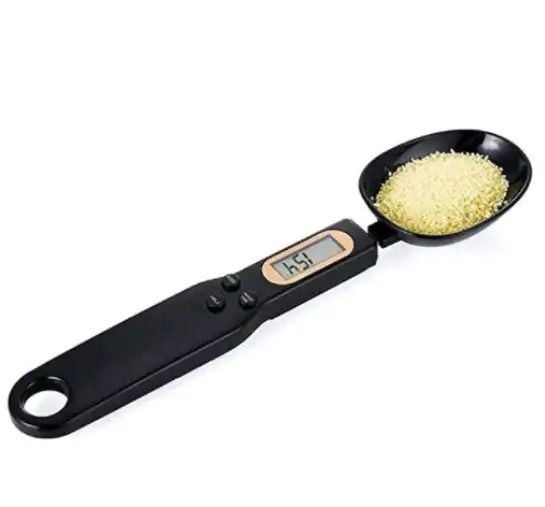 Cuchara medidora digital para cocina