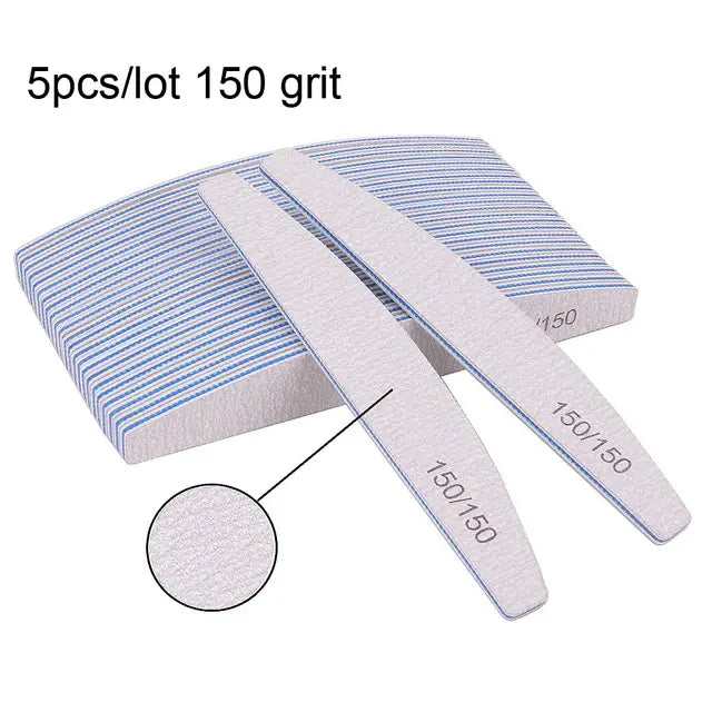 5/10 Piezas de limas para manicuristas