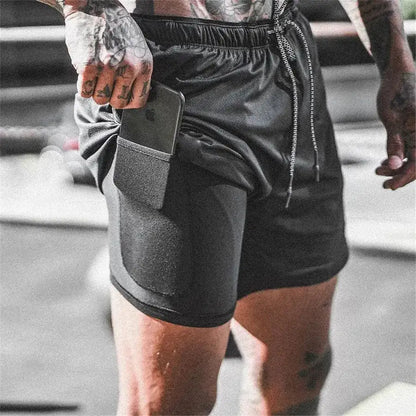 Shorts flexibles para hombre