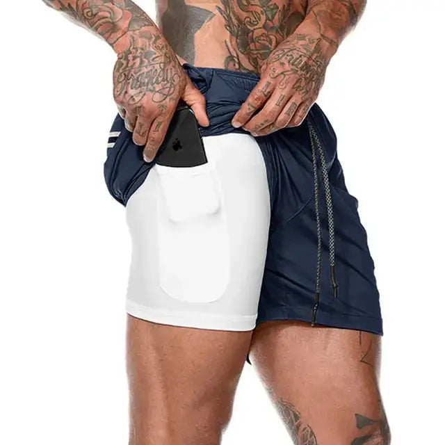 Shorts flexibles para hombre