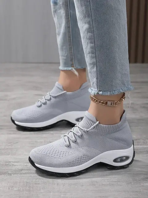 Zapatos con cordones para mujer