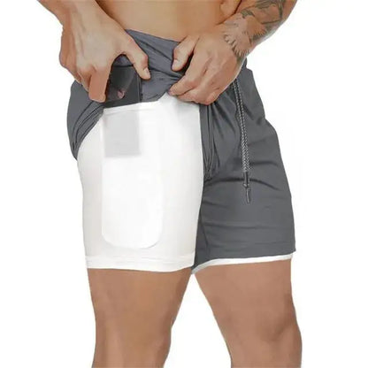 Shorts flexibles para hombre