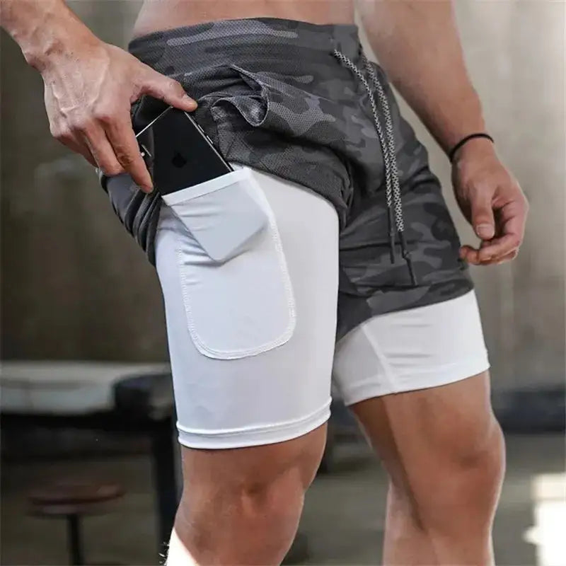 Shorts flexibles para hombre