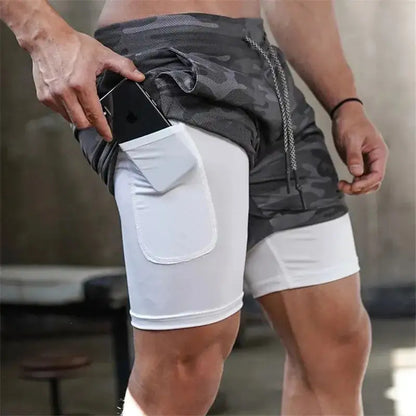 Shorts flexibles para hombre