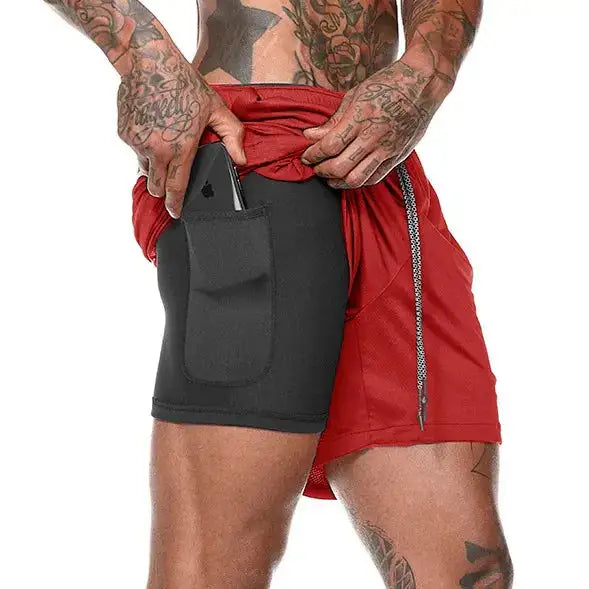 Shorts flexibles para hombre