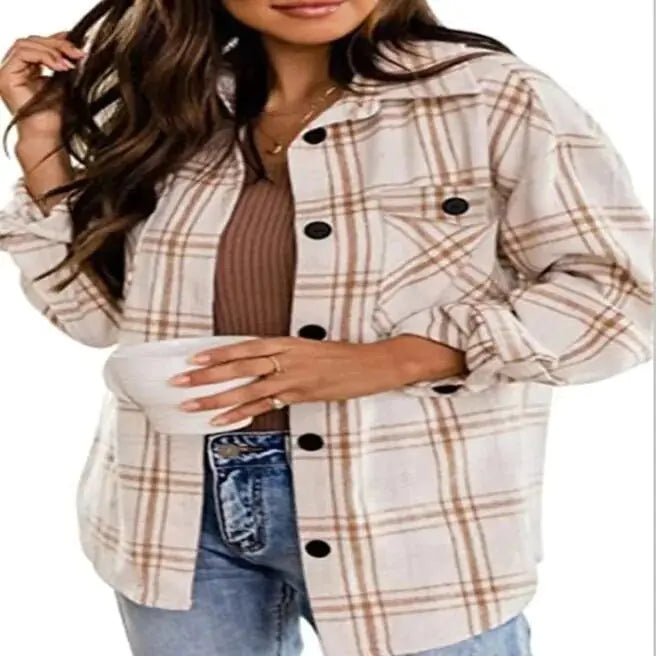 Chaqueta de lana vinatge a la moda