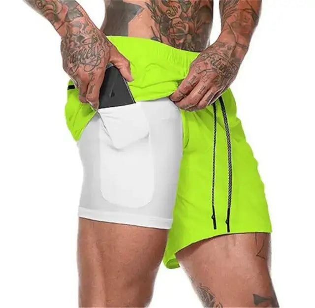 Shorts flexibles para hombre