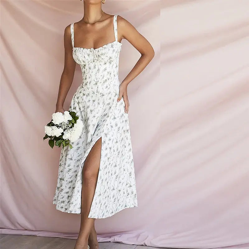 Vestido para mujer veraniego de flores