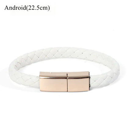 Cable USB en forma de brazalete