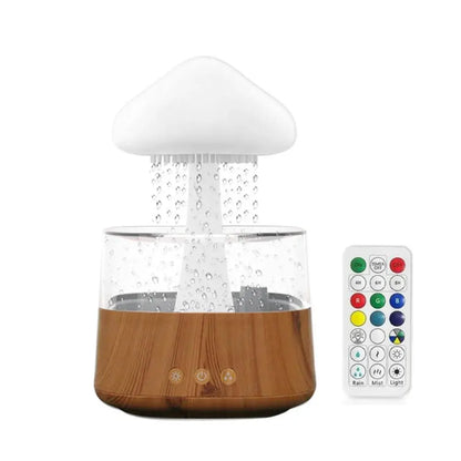 Humidificador y difusor de aromaterapia Rain Cloud (Lámpara de lluvia)