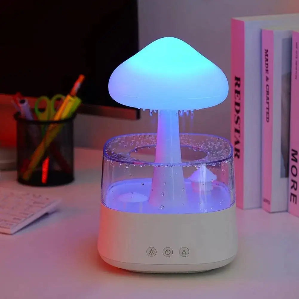 Humidificador y difusor de aromaterapia Rain Cloud (Lámpara de lluvia)