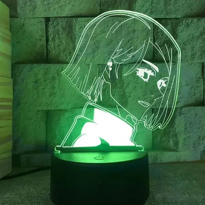 Luz nocturna LED de anime