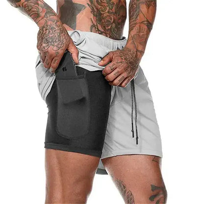 Shorts flexibles para hombre