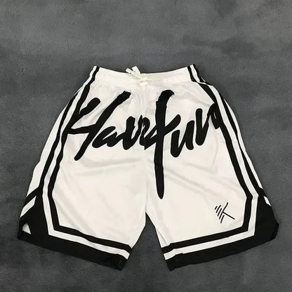 Shorts deportivos de malla para hombre