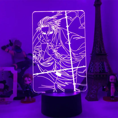 Luz nocturna LED de anime