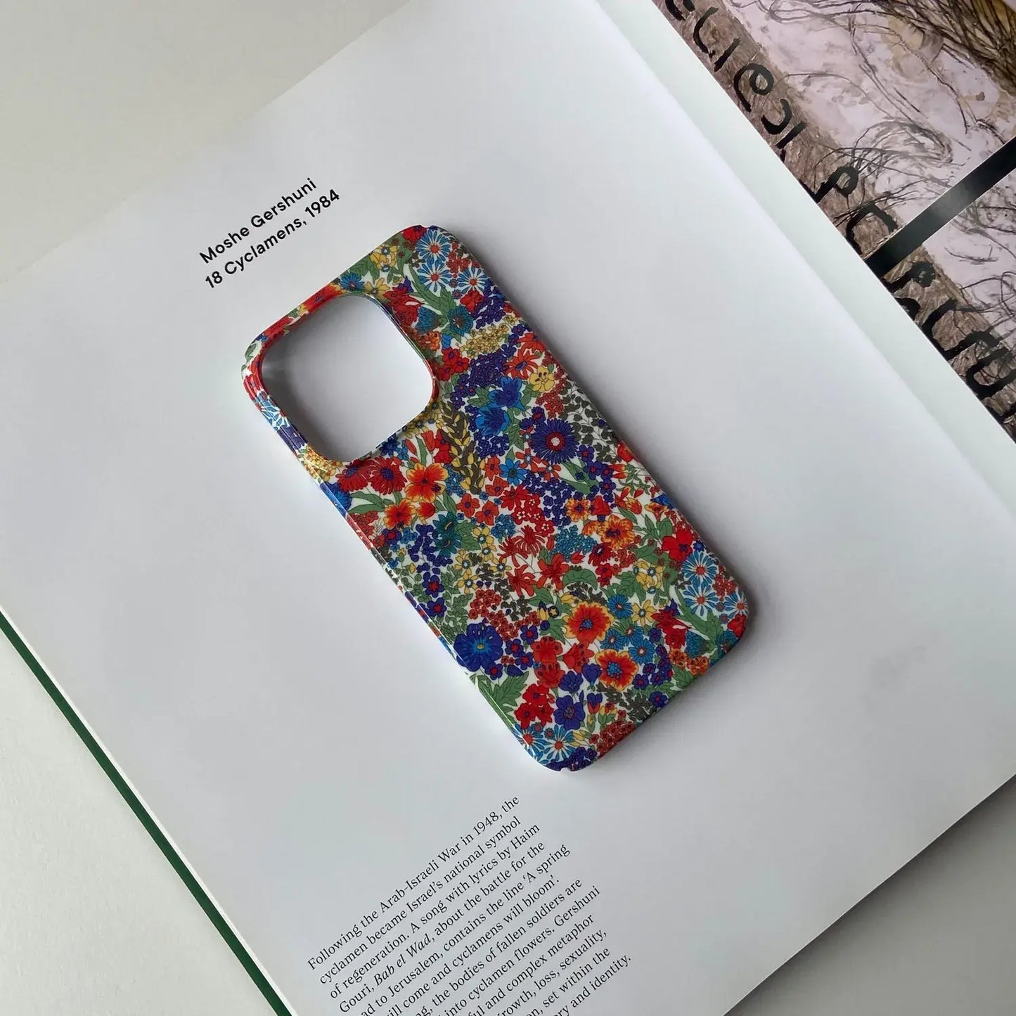 Funda para iPhone de flores